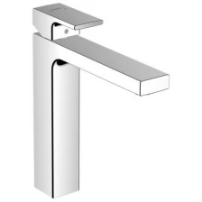 Смеситель для раковины Hansgrohe Vernis Shape 71562000 с донным клапаном Push-Open хром