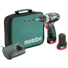 Аккумуляторный шуруповерт METABO PowerMaxx BS 10,8 2х2,0Ah сумка