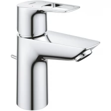 Смеситель для раковины Grohe BauLoop 23335001 с донным клапаном, хром