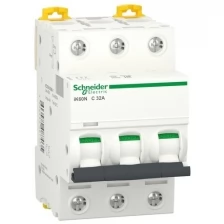 Автоматический выключатель Schneider Electric Acti9 3P 40А (C) 6кА, A9K24340