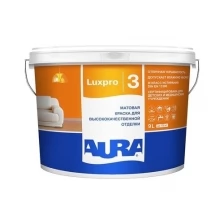 Краска матовая "AURA LUXPRO 3, основа TR" 0,9 л, тонируется по ESKAROCOLOR