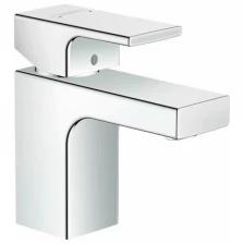 Смеситель для раковины со сливным гарнитуром Hansgrohe Vernis Shape 70 71560000 хром