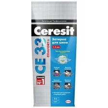 Затирка Ceresit CE 33 Comfort №43, багама (бежевая), 2 кг