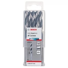 Сверло BOSCH HSS PointTeQ 7.4 мм 10шт