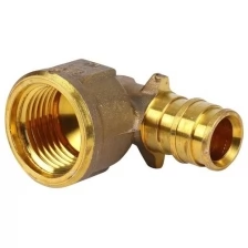 Угольник Uponor 1023023, Pex, d=16 мм х 1/2", внутренняя резьба, латунь Uponor 7621910 .