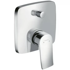 Смеситель для ванны Hansgrohe Metris 31454000 (внешняя монтажная часть)