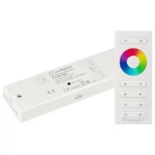 Контроллер SR-2839W White (12-24 В,240-480 Вт,RGBW,ПДУ сенсор)) (Arlight, IP20 Пластик, 1 год)