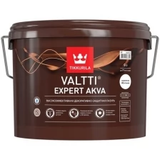 Лазурь TIKKURILA Valtti Expert Akva полуматовый орегон 0,9 л.