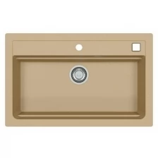 Мойка Alveus Atrox 40 Beige- G55 790X500 в комплекте с сифоном