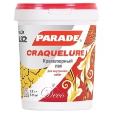 Лак акриловый декоративный Parade Deco L82 Craquelure 0,9 л