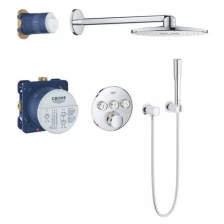 Душевая система Grohe SmartControl с душевым гарнитуром и верхним душем Rainshower 310, 34709 000 (34709000)