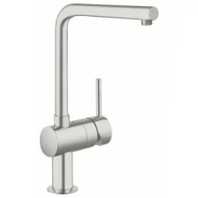 Grohe Смеситель для кухни Grohe Minta с L-изливом, суперсталь (31375DC0)