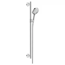 Душевой набор hansgrohe Raindance Select S 120 3jet со штангой 90 см 26322400, белый/хром