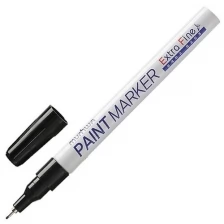 Маркер-краска MunHwa PAINT MARKER EXTRA FINE, черная 1 мм EFPM01 12/576/34560 Б0048237