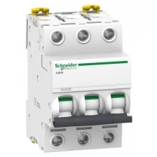 Выключатель автоматический Schneider Electric Acti 9 iC60N 400V 6кА 3P 3А C (A9F74303)