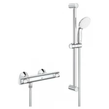 Термостат для душа Grohe Grohtherm 500, с душевым гарнитуром, хром 34796000