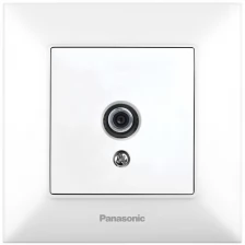 Розетка телев. Panasonic Arkedia Slim WNTC04522WH-RU проходная скрыт. IP20 белый (упак.:1шт)