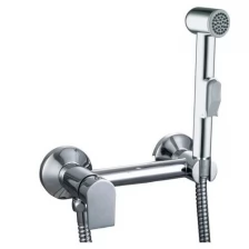 Смеситель с гигиеническим душем настенный GROSS AQUA Bidet, латунь, хром, GA012201C.