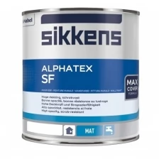 Краска SIKKENS Alphatex SF для стен и потолков глубокоматовая W05 5 л